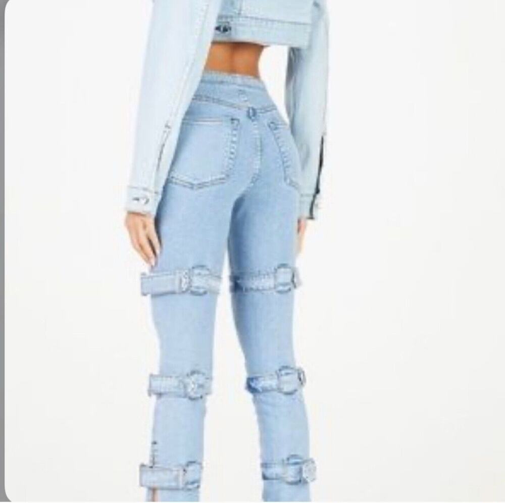 Cotton Citizen Straps Blue Jeans Revolve Women’s Size 28